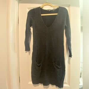 Express Black Sweater Dress